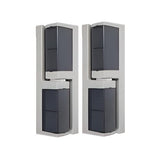 Fermod 481 hinge pair in grey and black